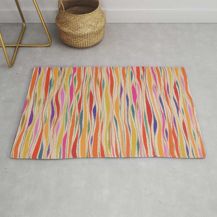 Irregular Lines / Summer Palette Rug Gallery Image 1