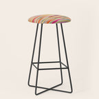 Irregular Lines / Summer Palette Stool Gallery Image 1