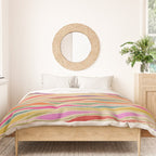 Irregular Lines / Summer Palette Duvet Cover Gallery Image 3