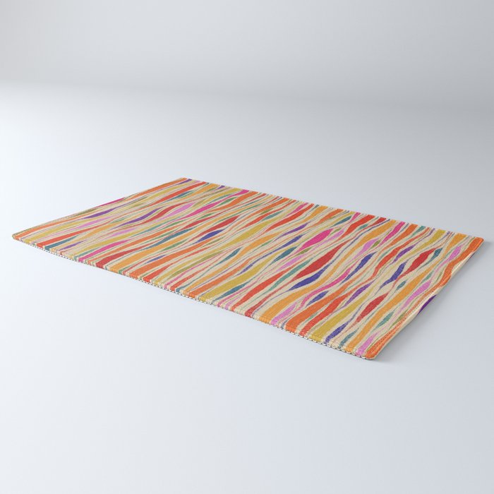Irregular Lines / Summer Palette Rug Gallery Image 3