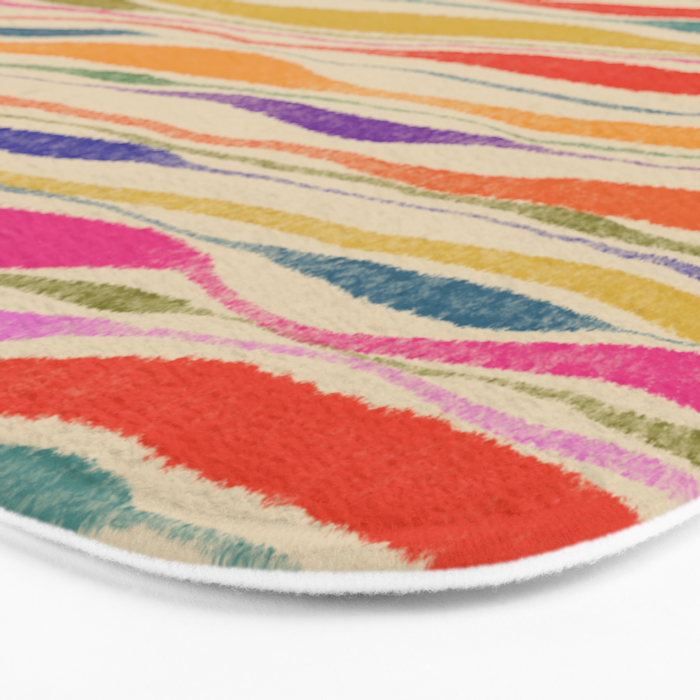 Irregular Lines / Summer Palette Bath Mat Gallery Image 3