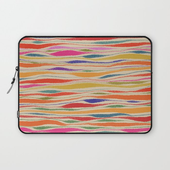 Irregular Lines / Summer Palette Laptop Sleeve Gallery Image 1