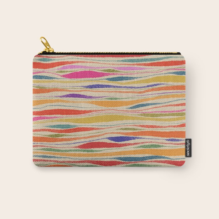 Irregular Lines / Summer Palette Carry All Pouch Gallery Image 1