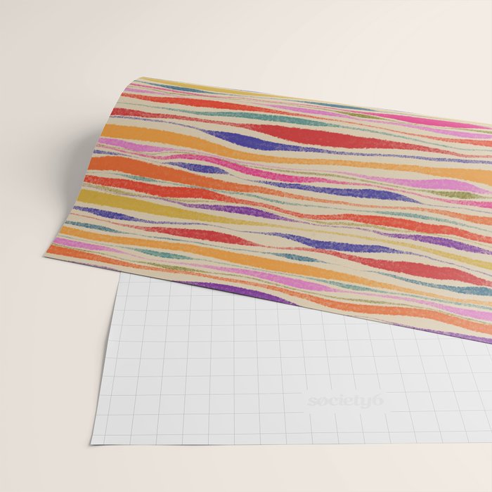 Irregular Lines / Summer Palette Wrapping Paper Gallery Image 2