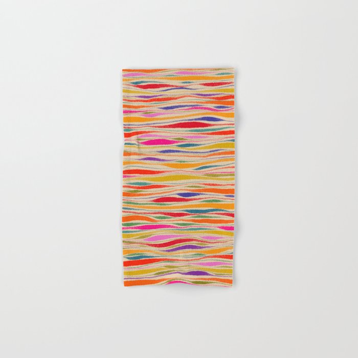 Irregular Lines / Summer Palette Bath Towel Gallery Image 1