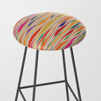 Irregular Lines / Summer Palette Stool Gallery Image 2
