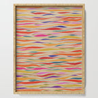 Irregular Lines / Summer Palette Serving Tray Gallery Image 1