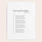 The Road Not Taken by Robert Frost Poster Gallery Image 4