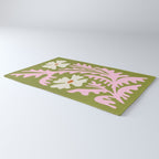 Wasabi & Cupid: Les Fleurs | Flower Market Color Series 10 Rug Gallery Image 3