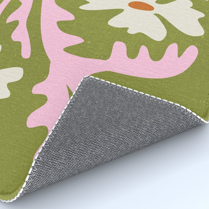 Wasabi & Cupid: Les Fleurs | Flower Market Color Series 10 Rug Gallery Image 4