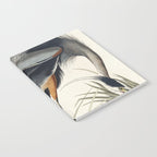 Great blue Heron from Birds of America (1827) by John James Audubon Notebook Gallery Image 2