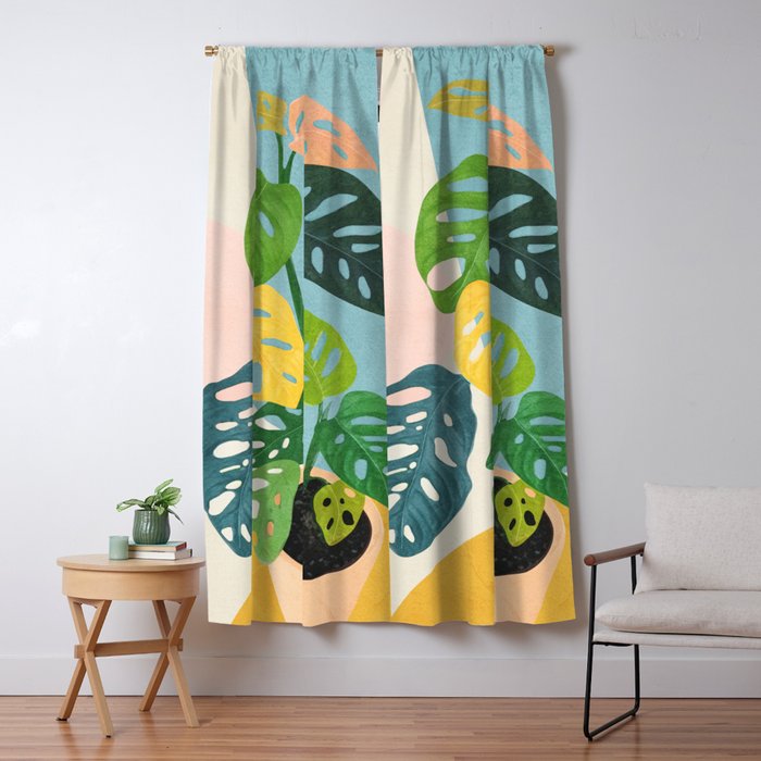 Colorful Branching Out 09 Window Curtain Gallery Image 5
