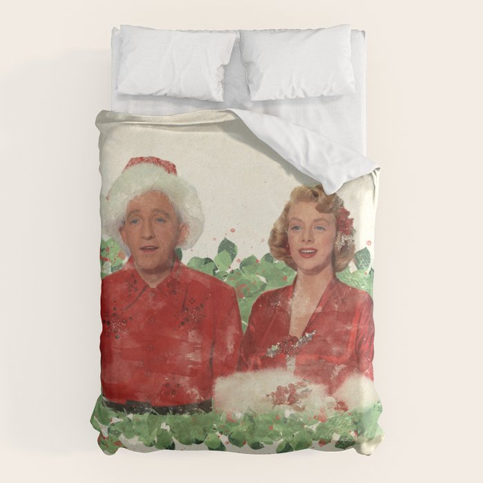Bob & Betty (White Christmas) Duvet Cover Gallery Image 1