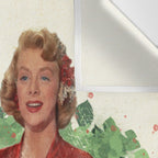Bob & Betty (White Christmas) Wall Tapestry Gallery Image 3