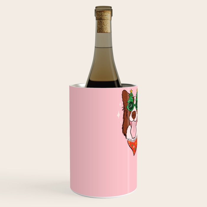 Christmas Dog Wine Chiller Gallery Image 2