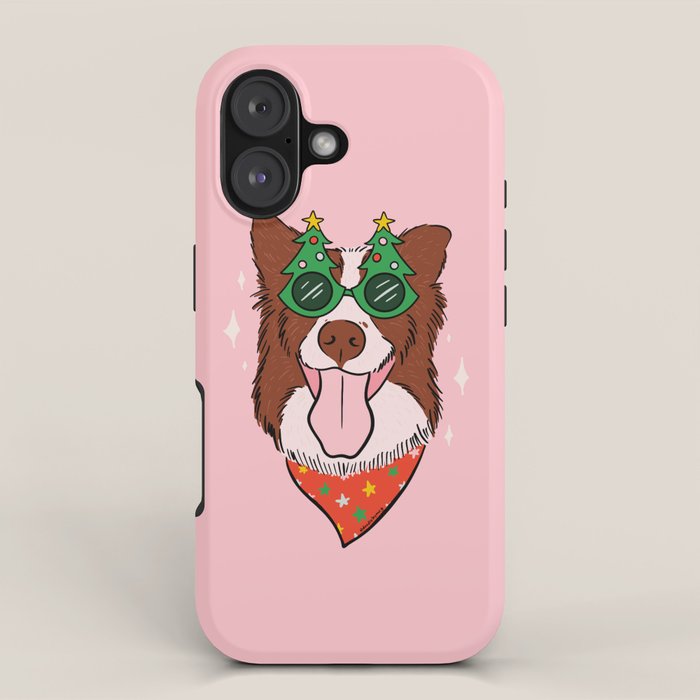 Christmas Dog iPhone Case Gallery Image 1