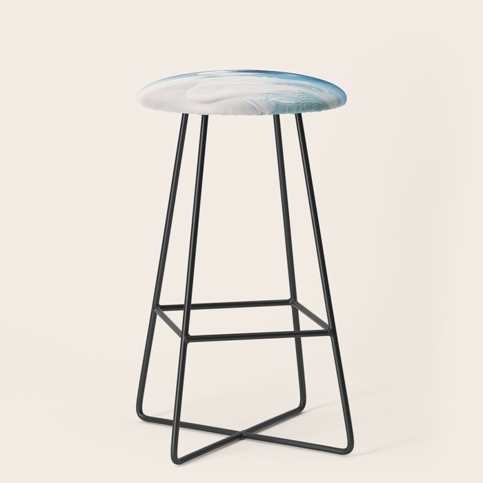 Abstract Oil Painting No.30 Stool Gallery Image 1