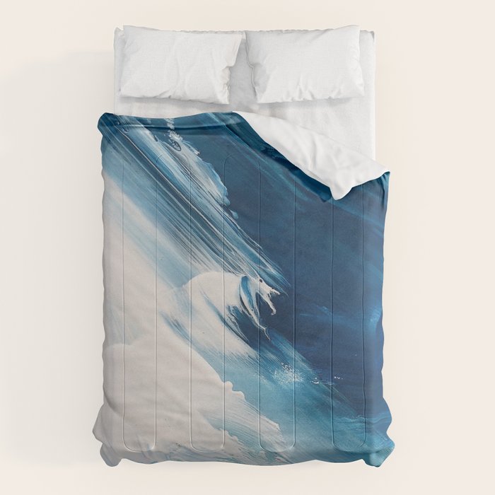 Abstract Oil Painting No.30 Comforter Gallery Image 1