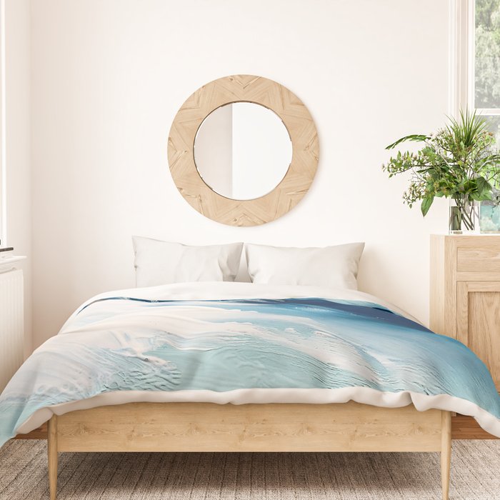 Abstract Oil Painting No.30 Duvet Cover Gallery Image 3