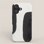 Kramer vs Kramer - Abstract Shape Composition iPhone Case Gallery Image 1