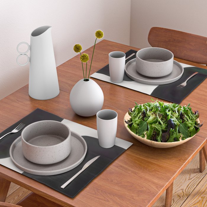 Kramer vs Kramer - Abstract Shape Composition Placemat Gallery Image 2