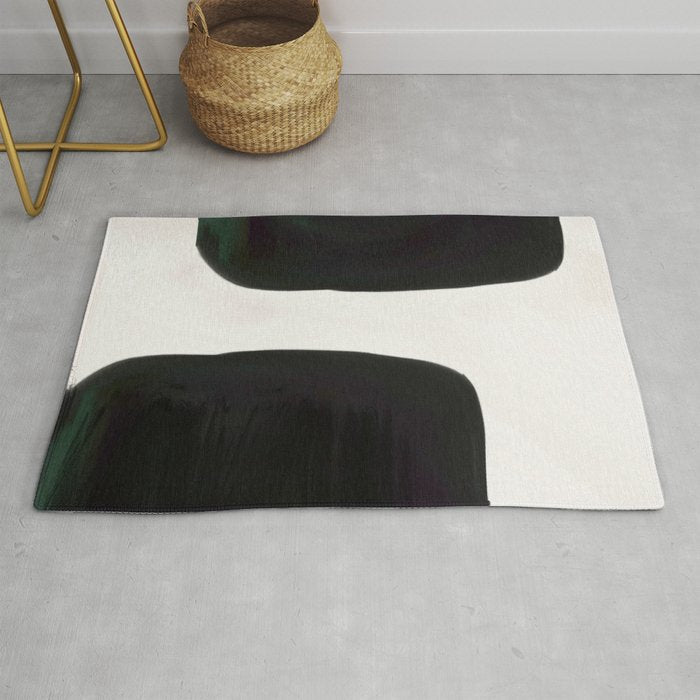 Kramer vs Kramer - Abstract Shape Composition Rug Gallery Image 1