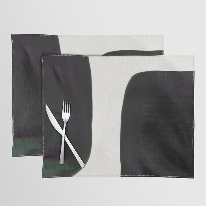 Kramer vs Kramer - Abstract Shape Composition Placemat Gallery Image 1
