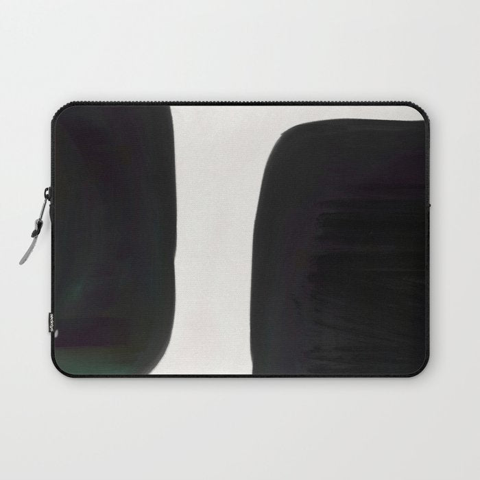 Kramer vs Kramer - Abstract Shape Composition Laptop Sleeve Gallery Image 1