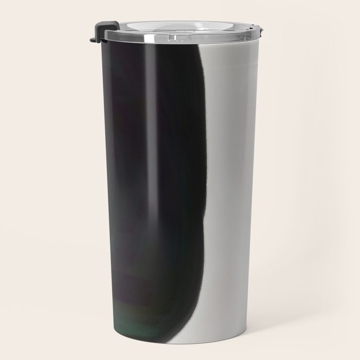 Kramer vs Kramer - Abstract Shape Composition Travel Mug Gallery Image 3
