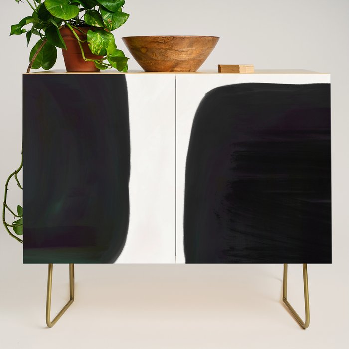 Kramer vs Kramer - Abstract Shape Composition Credenza Gallery Image 1