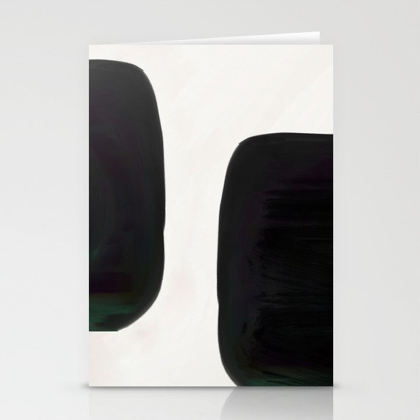 Kramer vs Kramer - Abstract Shape Composition Stationery Card Gallery Image 2