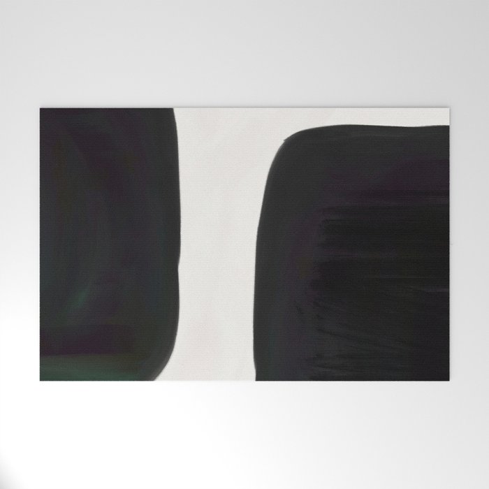 Kramer vs Kramer - Abstract Shape Composition Welcome Mat Gallery Image 1