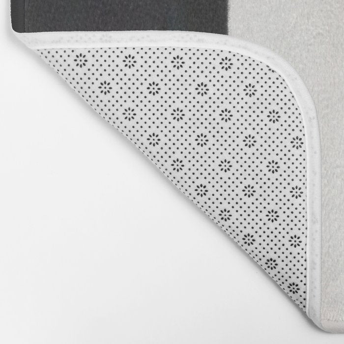 Kramer vs Kramer - Abstract Shape Composition Bath Mat Gallery Image 2