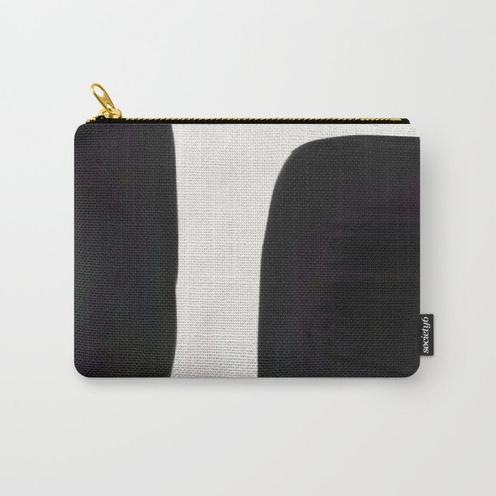 Kramer vs Kramer - Abstract Shape Composition Carry All Pouch Gallery Image 1