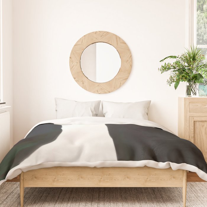 Kramer vs Kramer - Abstract Shape Composition Duvet Cover Gallery Image 3