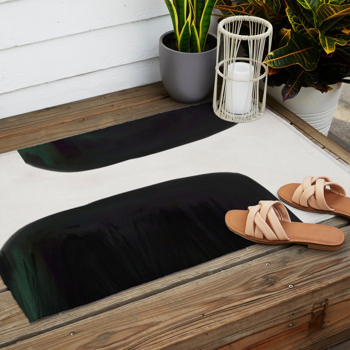 Kramer vs Kramer - Abstract Shape Composition Outdoor Rug Gallery Image 2