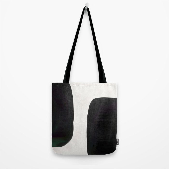 Kramer vs Kramer - Abstract Shape Composition Tote Bag Gallery Image 2