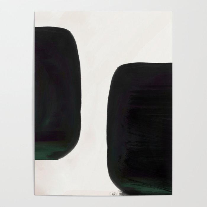 Kramer vs Kramer - Abstract Shape Composition Poster Gallery Image 1