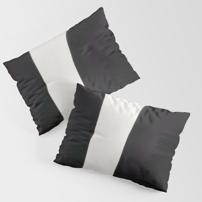 Kramer vs Kramer - Abstract Shape Composition Pillow Sham Gallery Image 1