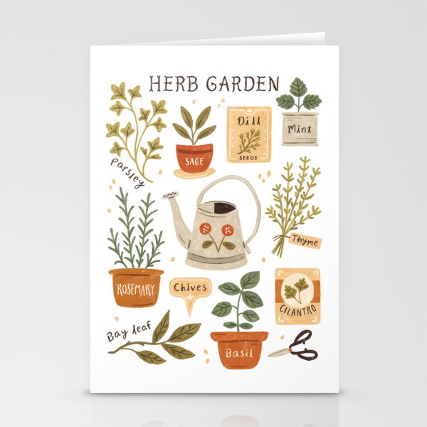 Herb Garden Stationery Card Gallery Image 2