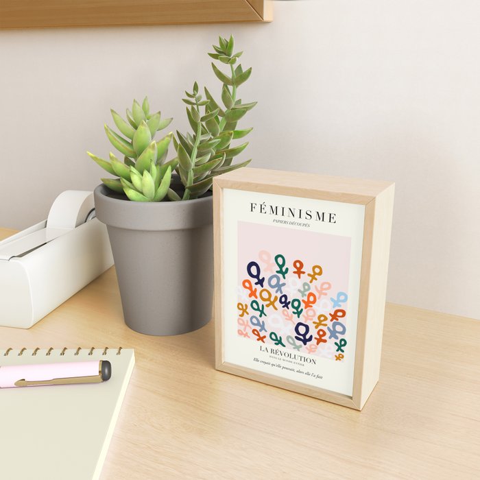 L'ART DU FÃMINISME â Feminist Art â Matisse Exhibition Poster Mini Art Print Gallery Image 2