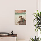 Cheetah's Vacation, Beach Prints Poster Gallery Image 2