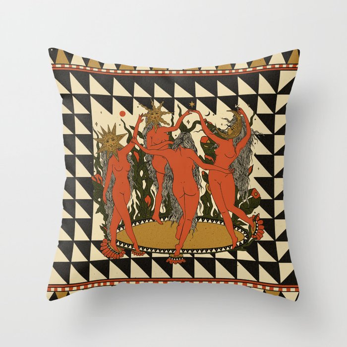 Game's Afoot Throw Pillow Gallery Image 6