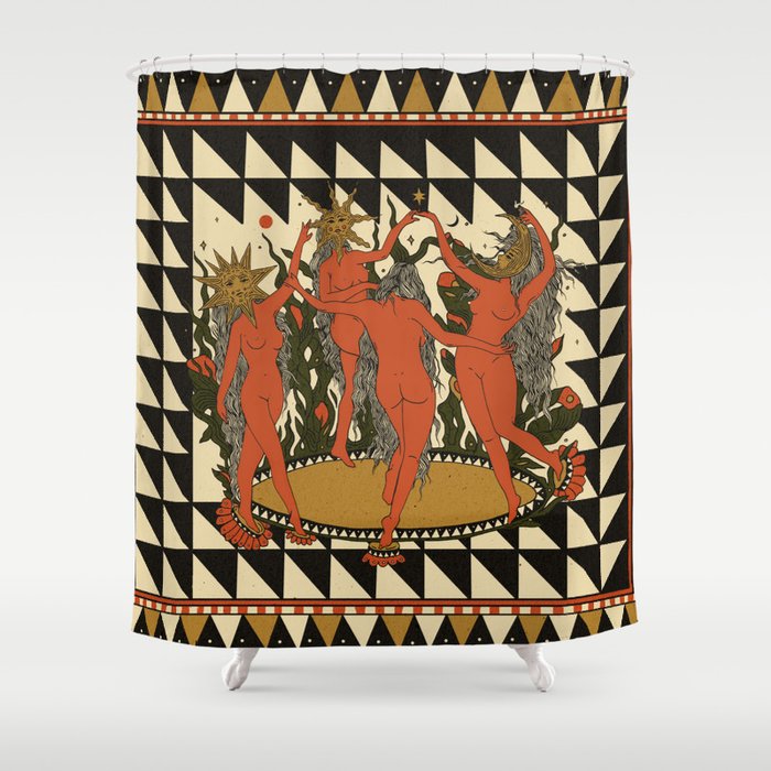 Game's Afoot Shower Curtain Gallery Image 1