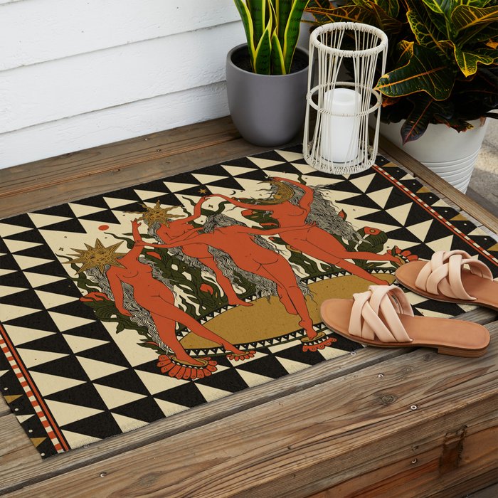 Game's Afoot Outdoor Rug Gallery Image 2