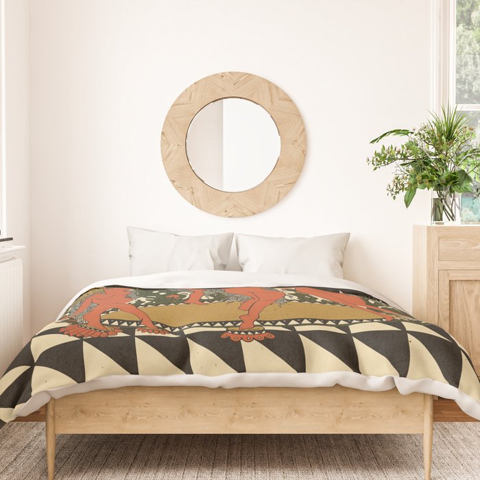 Game's Afoot Duvet Cover Gallery Image 3