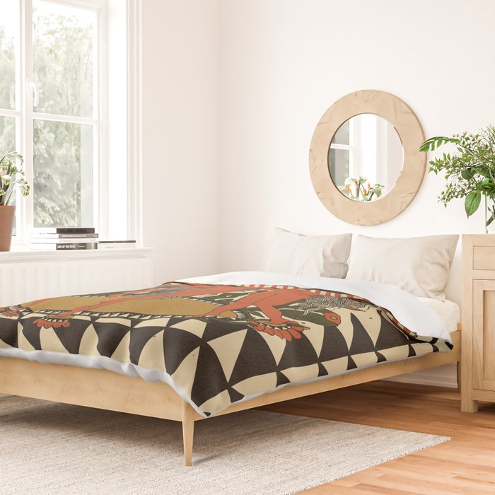 Game's Afoot Duvet Cover Gallery Image 2