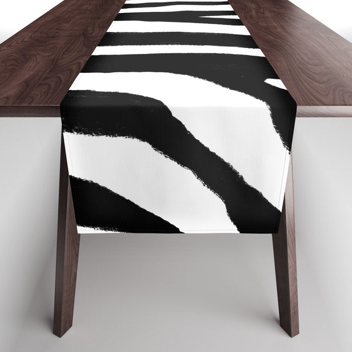 Zebra Stripes Pattern Table Runner Gallery Image 1