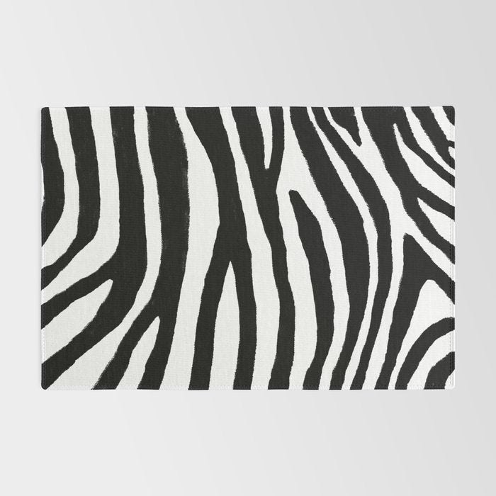Zebra Stripes Pattern Rug Gallery Image 2