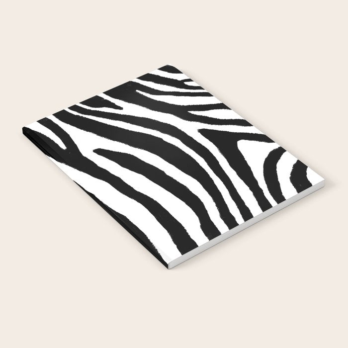 Zebra Stripes Pattern Notebook Gallery Image 2
